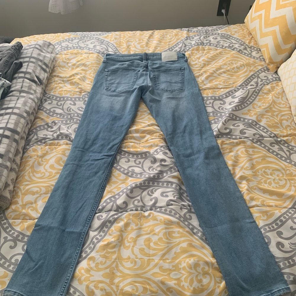 Hollister Men’s stacked ripped skinny jeans Sz W30x30L
